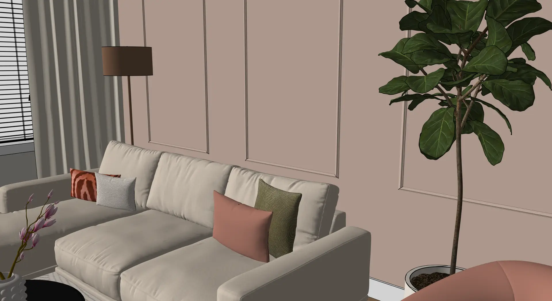 Woonkamer ontwerp